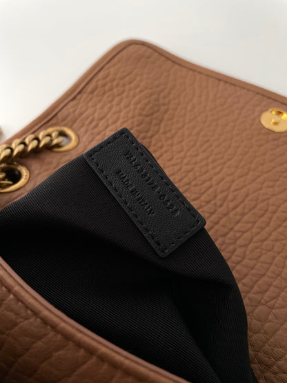 Brown Leather Niki Shoulder Bag - Level 5