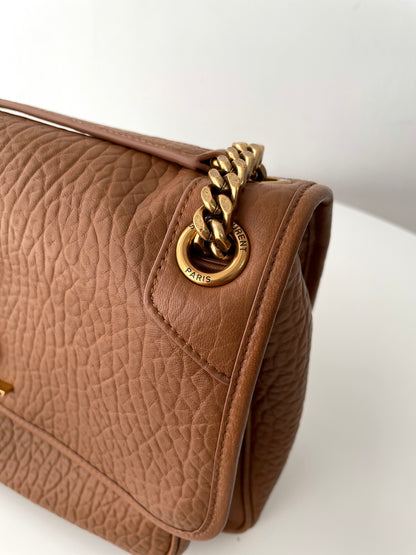 Brown Leather Niki Shoulder Bag - Level 5