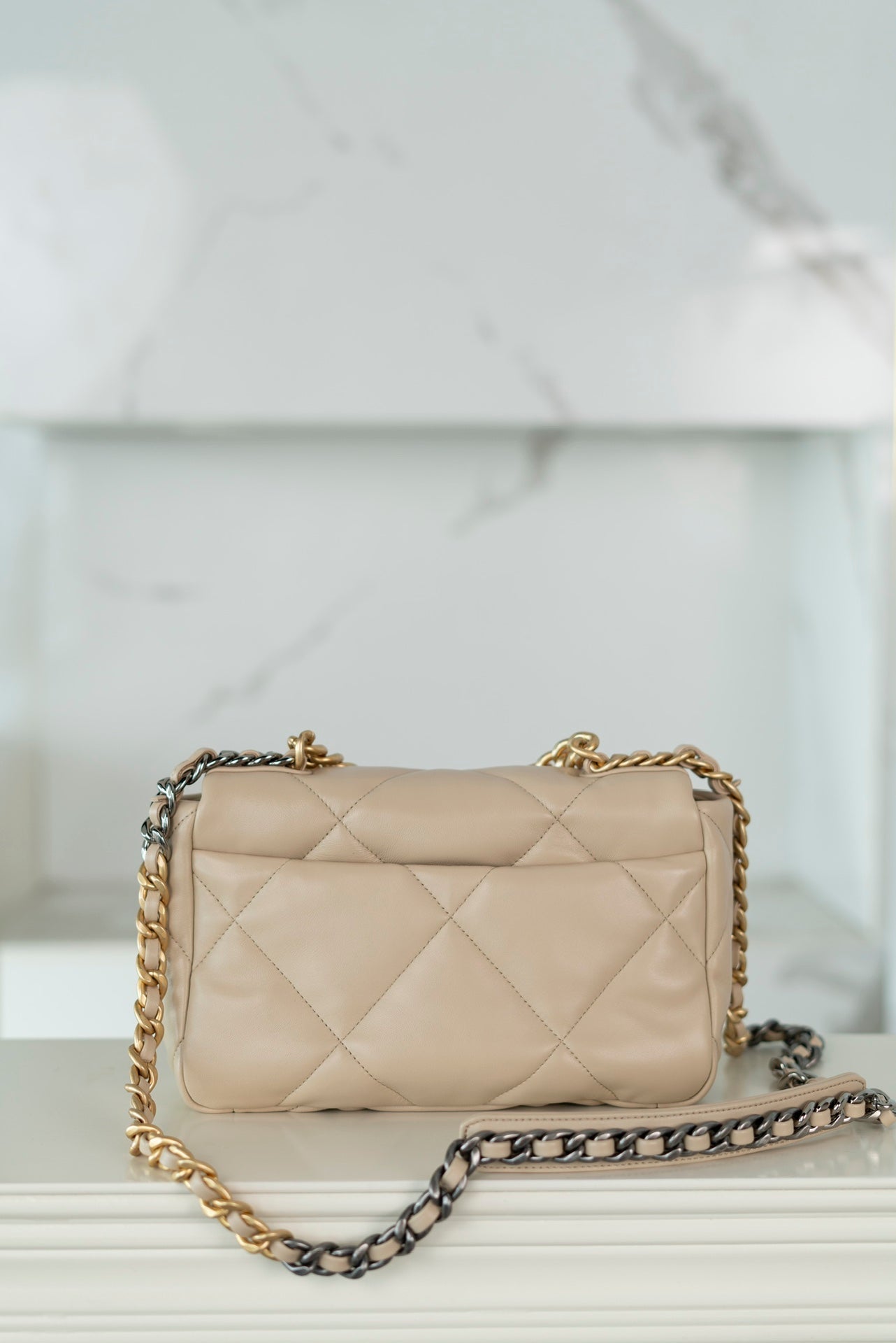 19 Bag Small Beige - Level 5