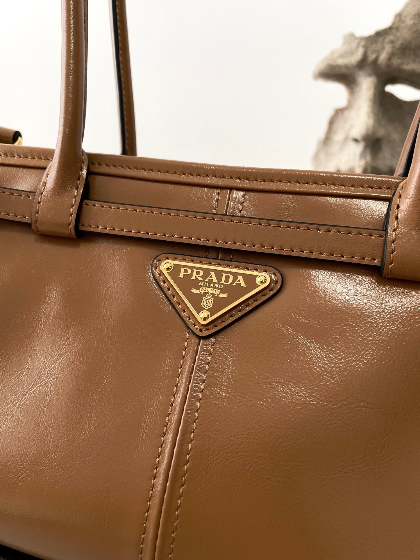 Bonnie Medium Leather Bag Brown - Level 5