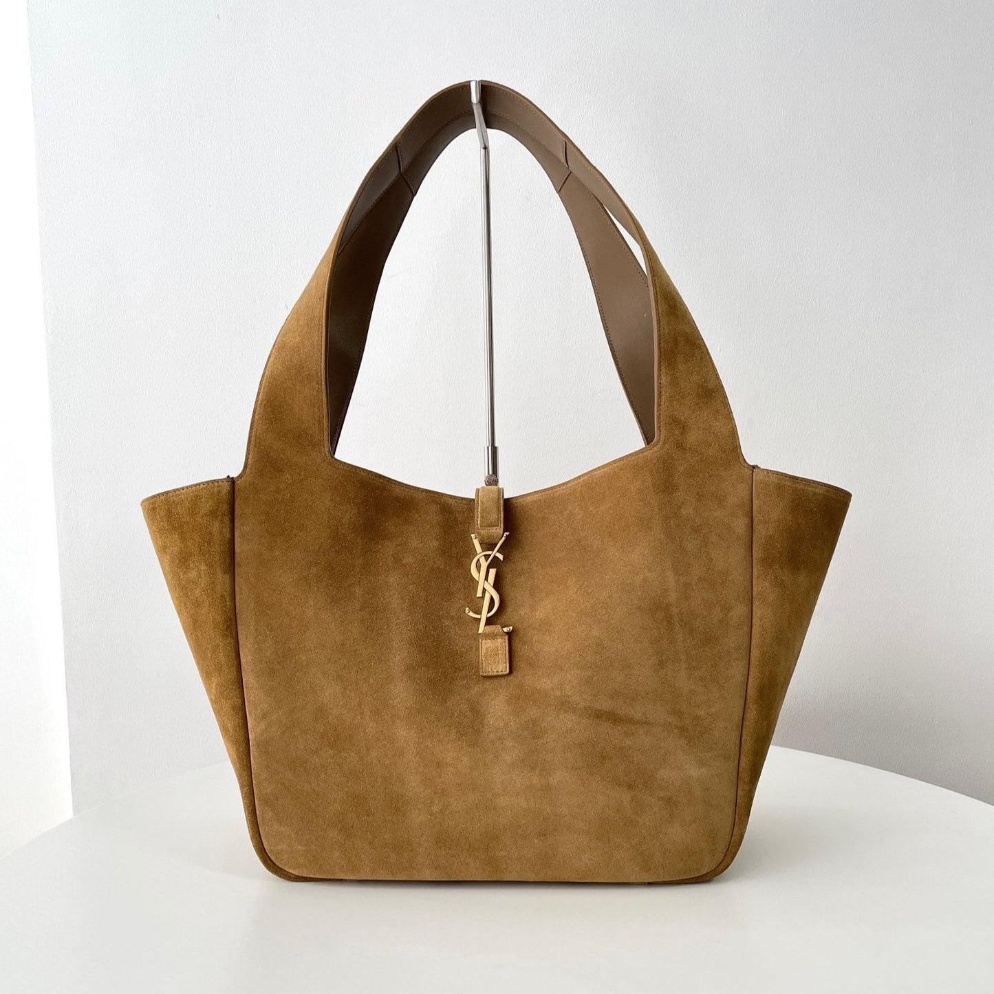 Brown Suede Bea Tote Bag YLS - Level 5