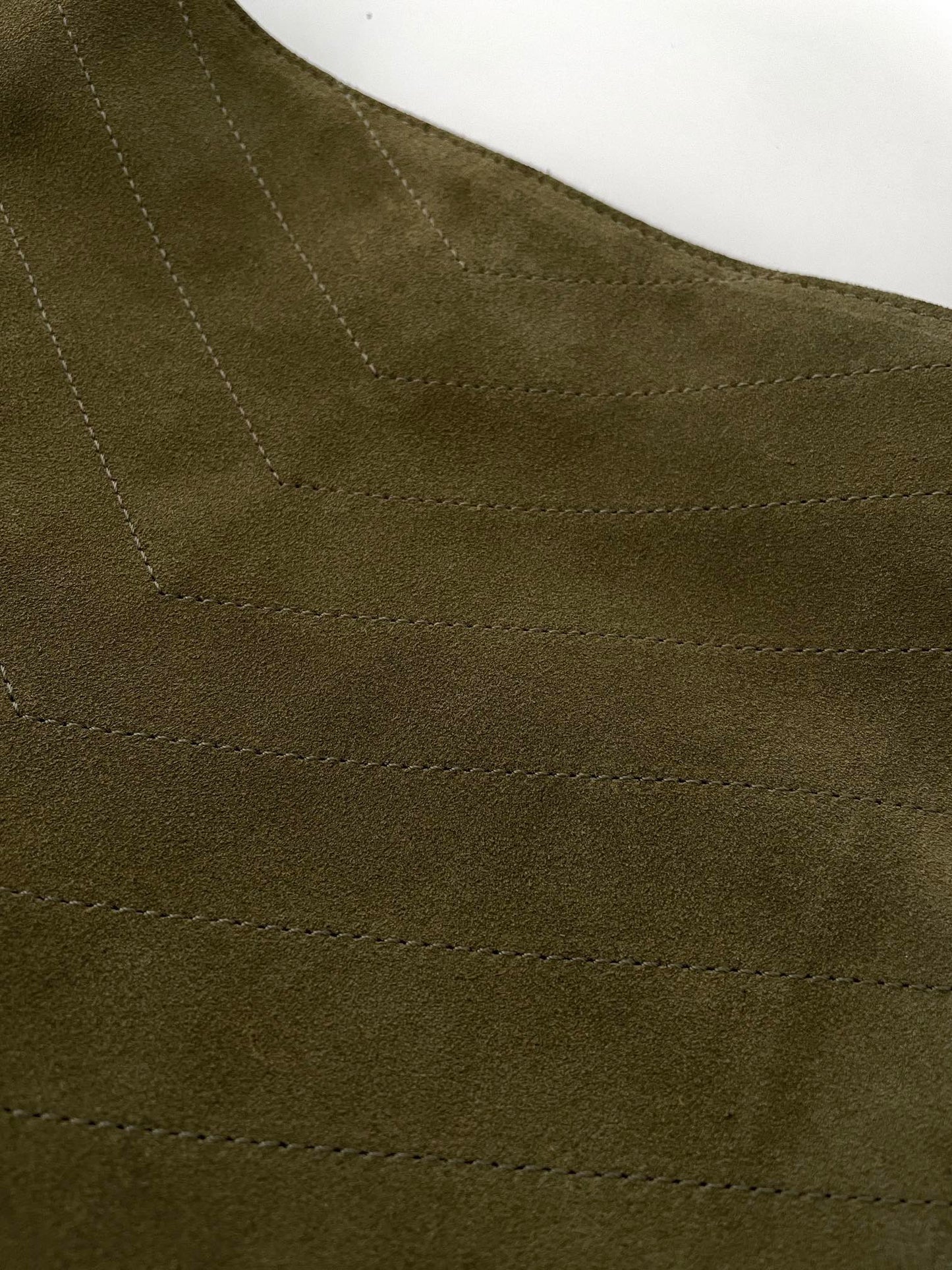 Green Suede Niki Tote Bag - Level 5
