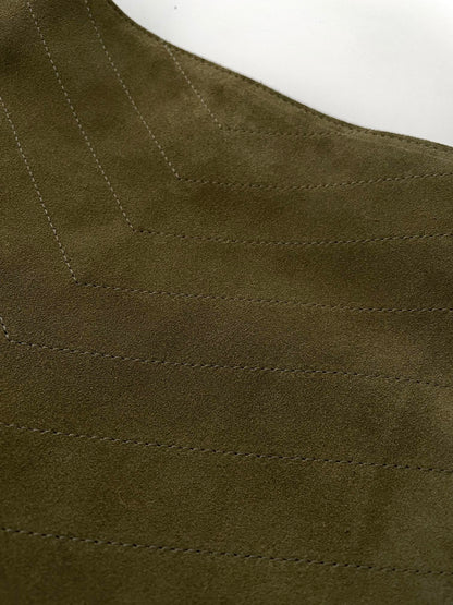 Green Suede Niki Tote Bag - Level 5