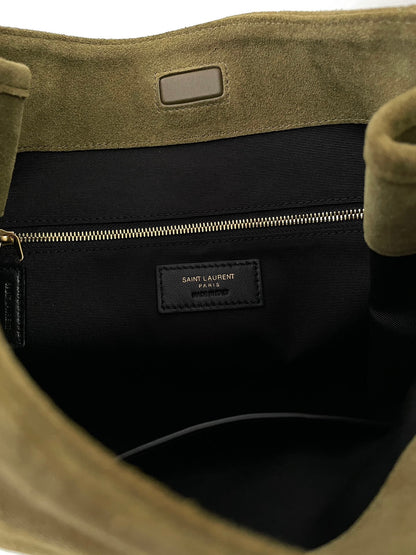 Green Suede Niki Tote Bag - Level 5