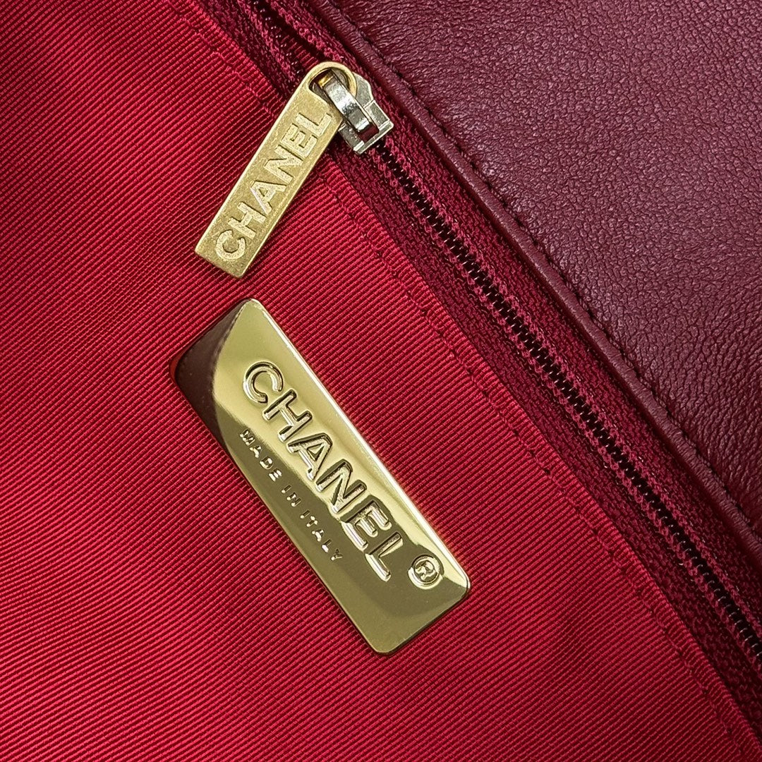 19 Bag Small Maroon Red CNL - Level X