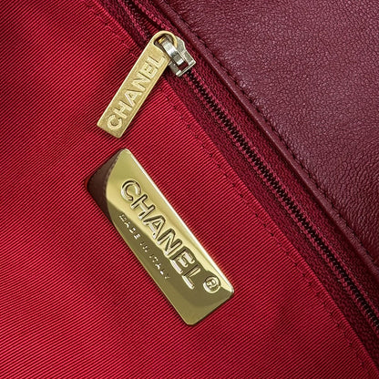 19 Bag Small Maroon Red CNL - Level X
