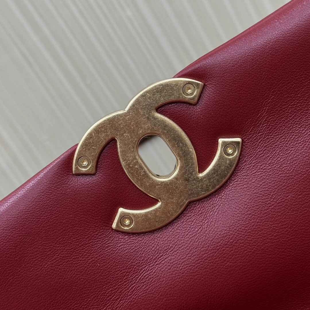 19 Bag Small Maroon Red CNL - Level X