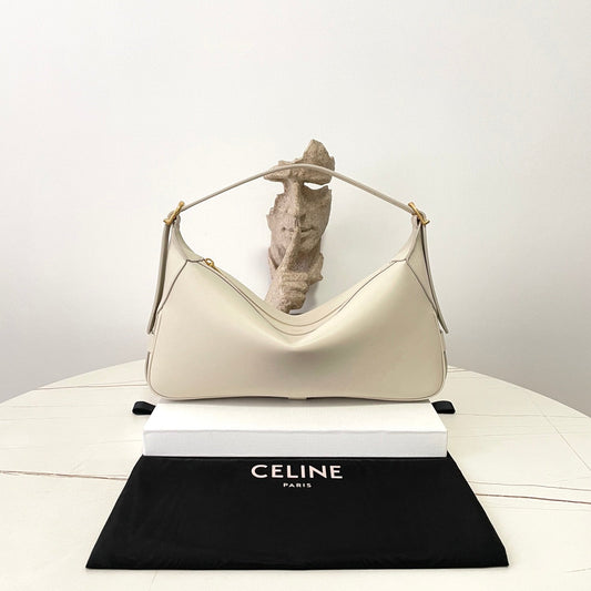 Cream White Leather Romy Bag - Level 5
