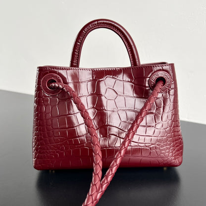 Mini Andiamo Tote Red Crocodile - Level 5