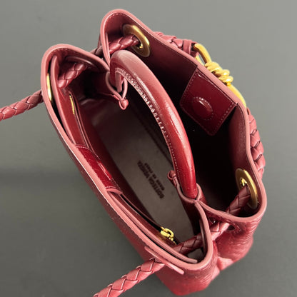Mini Andiamo Tote Red Crocodile - Level 5
