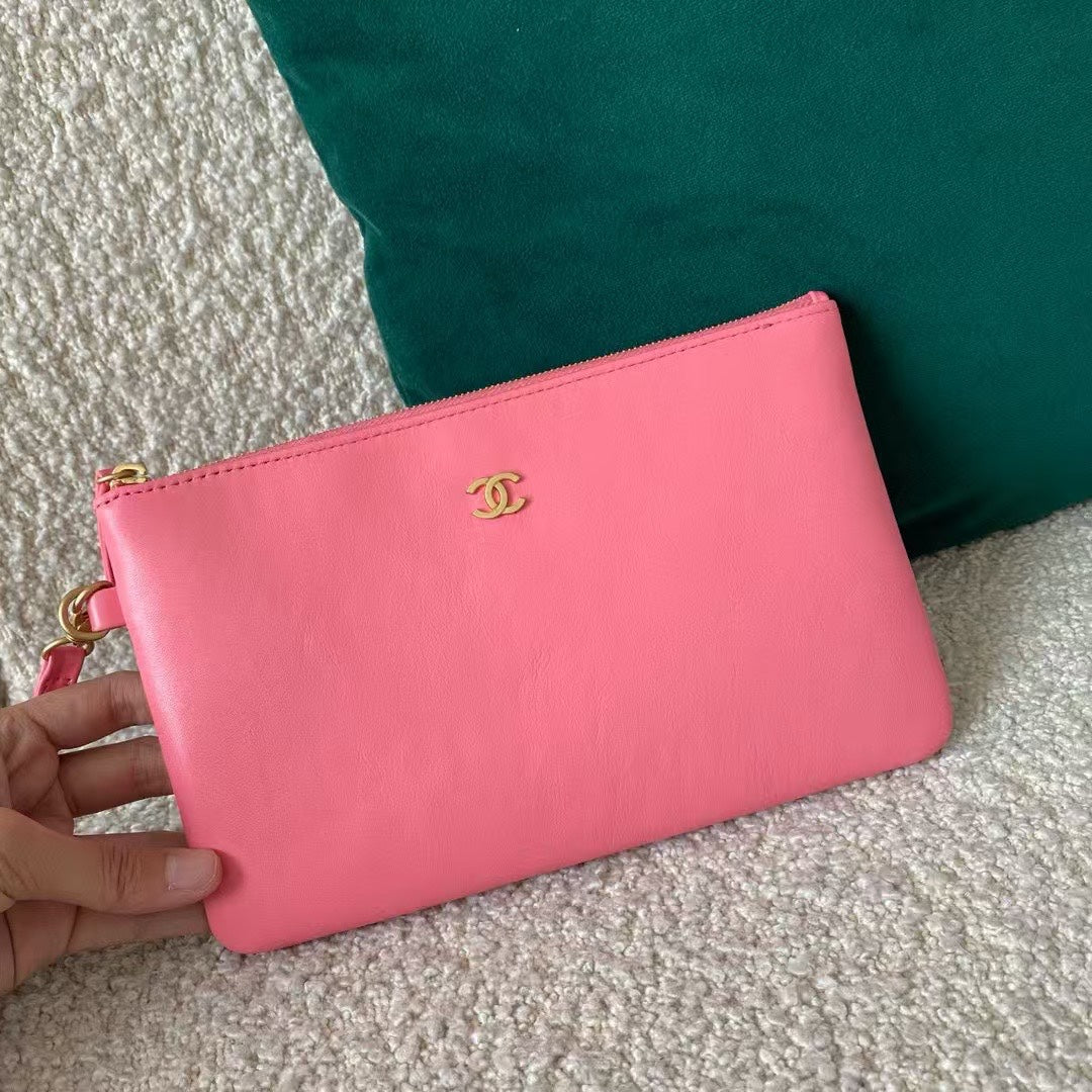 Pink Leather Small 22 Tote Bag - Level 4