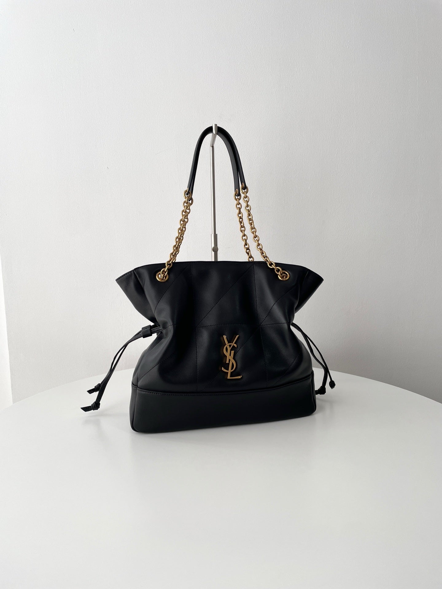 Black Small Jamie Shopping Tote Bag - Level 5