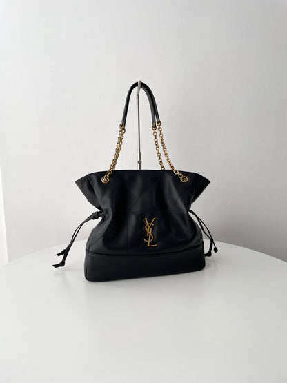 Black Small Jamie Shopping Tote Bag - Level 5