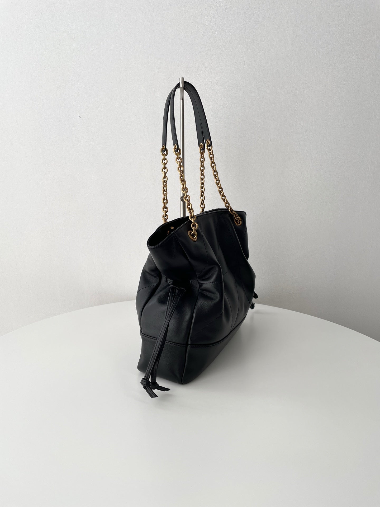 Black Small Jamie Shopping Tote Bag - Level 5