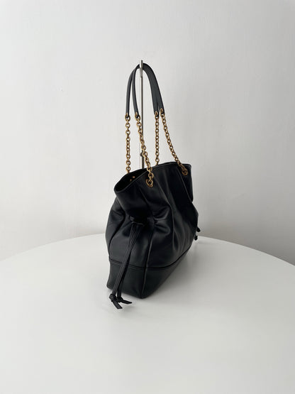 Black Small Jamie Shopping Tote Bag - Level 5