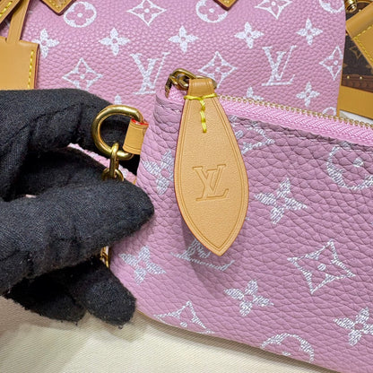 P9 Speedy 30 Bandouliere Pink Leather - Level 5