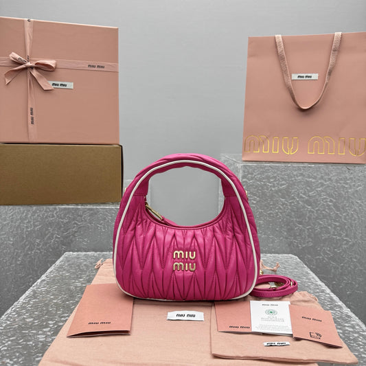 Pink Leather Wander Bag - Level 5