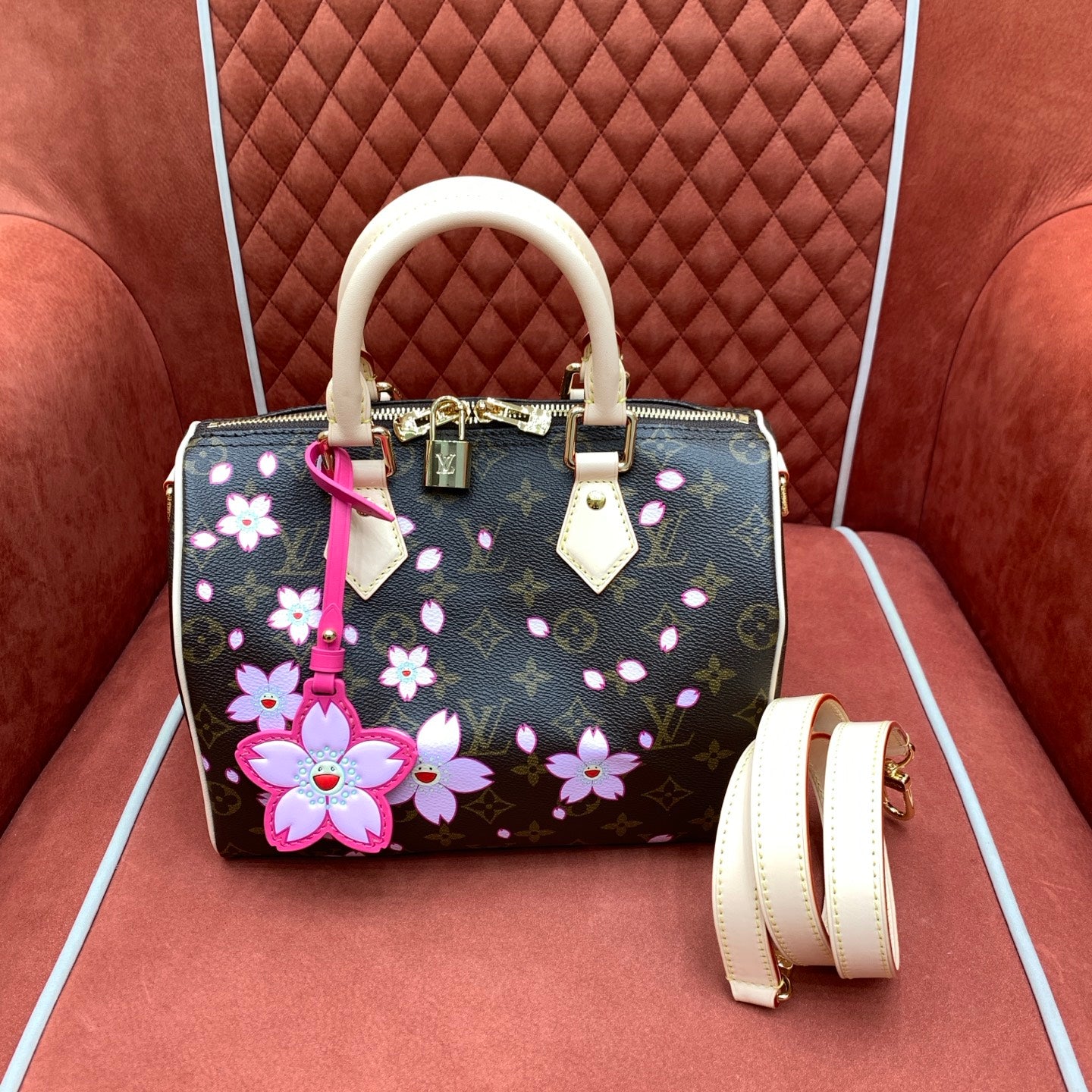 Cherry Blossom Murakami Speedy Bandouliere 25 - Level 4