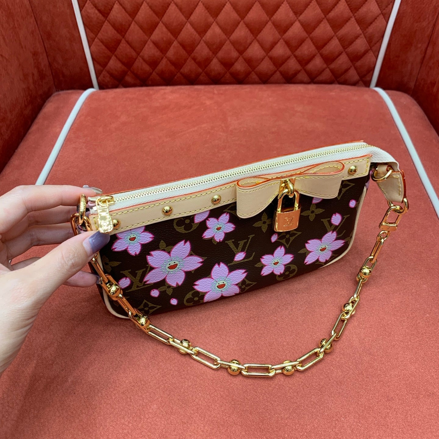 Cherry Blossom Murakami Pochette Accessoires - Level 4