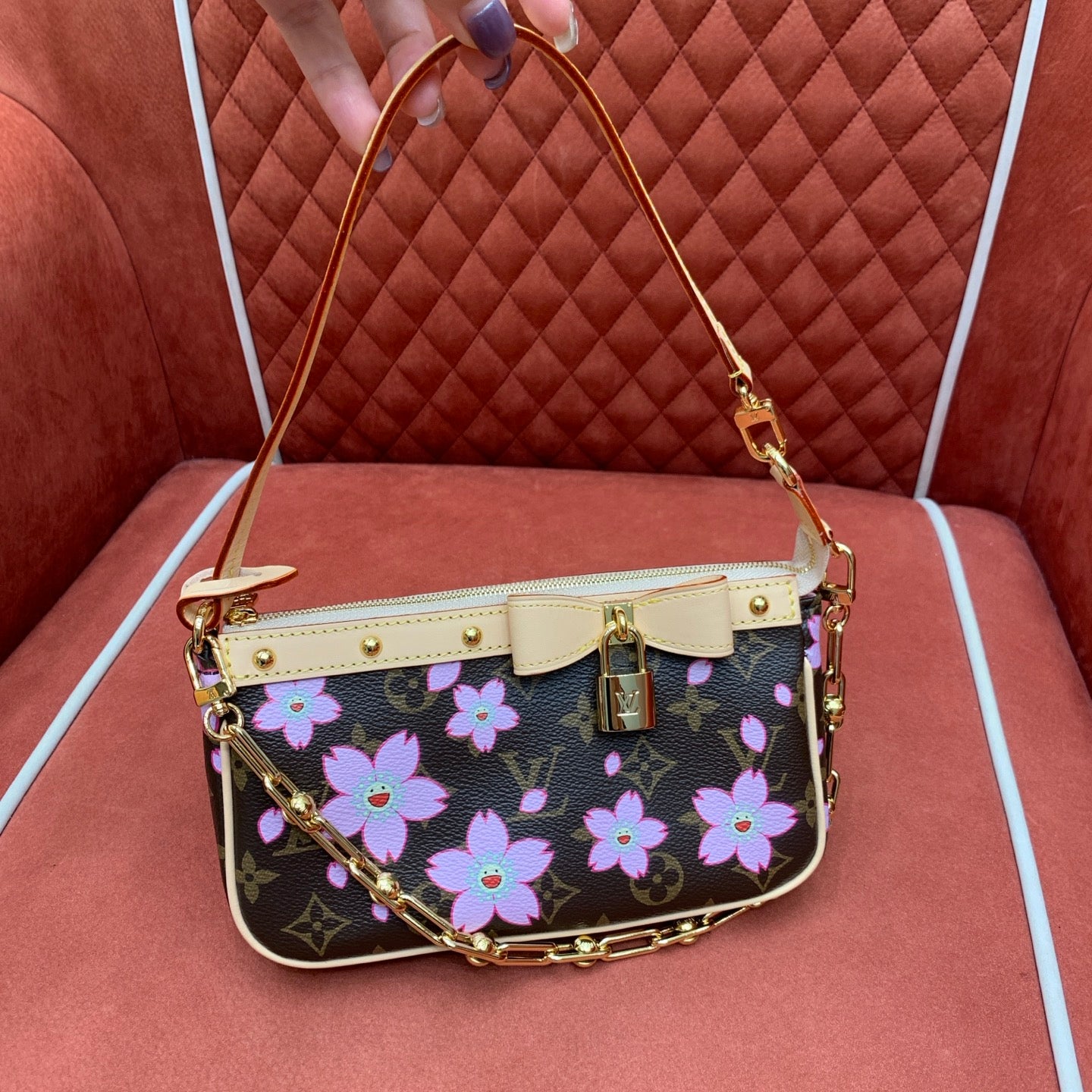 Cherry Blossom Murakami Pochette Accessoires - Level 4