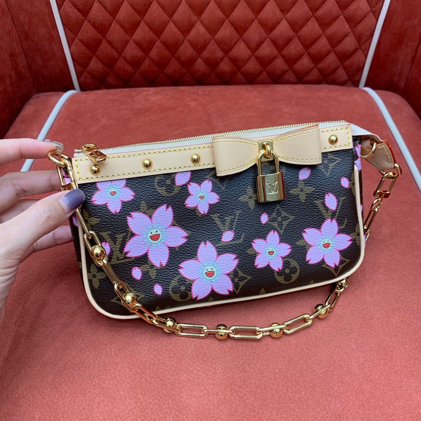 Cherry Blossom Murakami Pochette Accessoires - Level 4