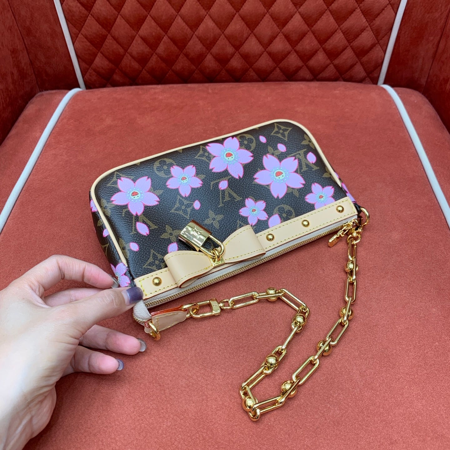 Cherry Blossom Murakami Pochette Accessoires - Level 4
