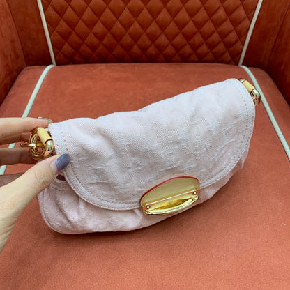 Sunset Pink Denim Bag - Level 4