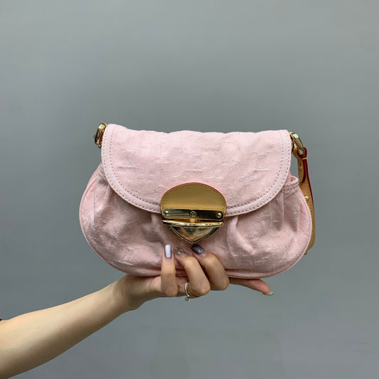 Sunset Pink Denim Bag - Level 4