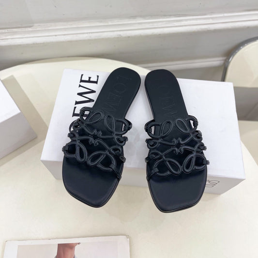 Black Petal Anagram Slides