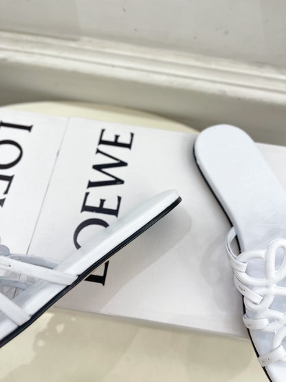 White Petal Anagram Slides