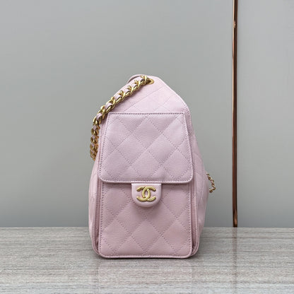25 Hobo Bag Light Pink Caviar Leather - Level X