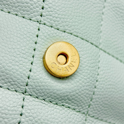 25 Hobo Bag Mint Green Caviar Leather - Level X