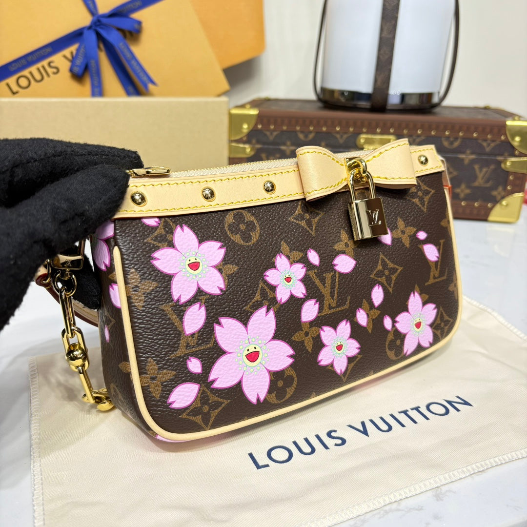 Cherry Blossom Murakami Pochette Accessoires - Level 5