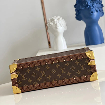 Brown Monogram 8 Watch Box LOU