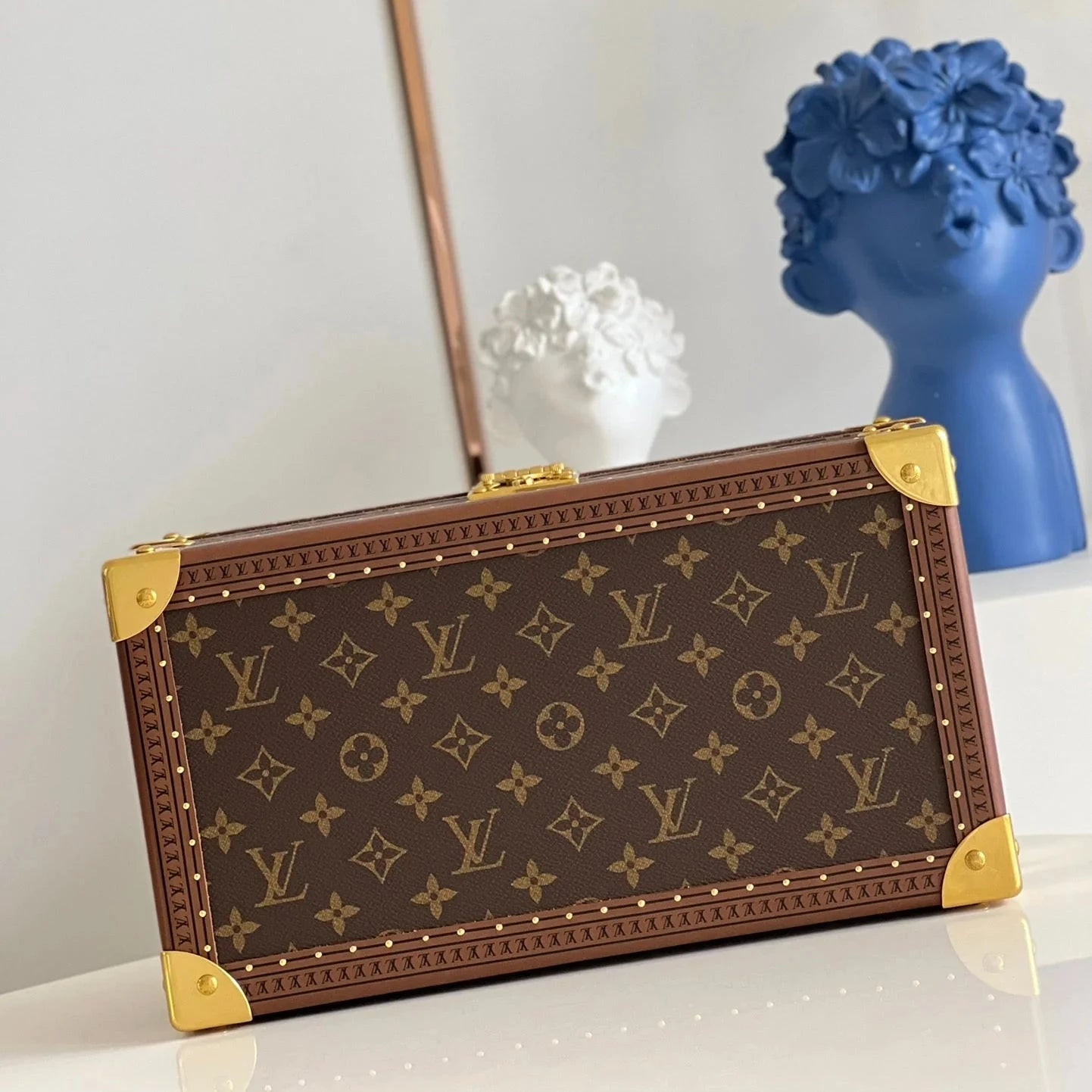 Brown Monogram 8 Watch Box LOU