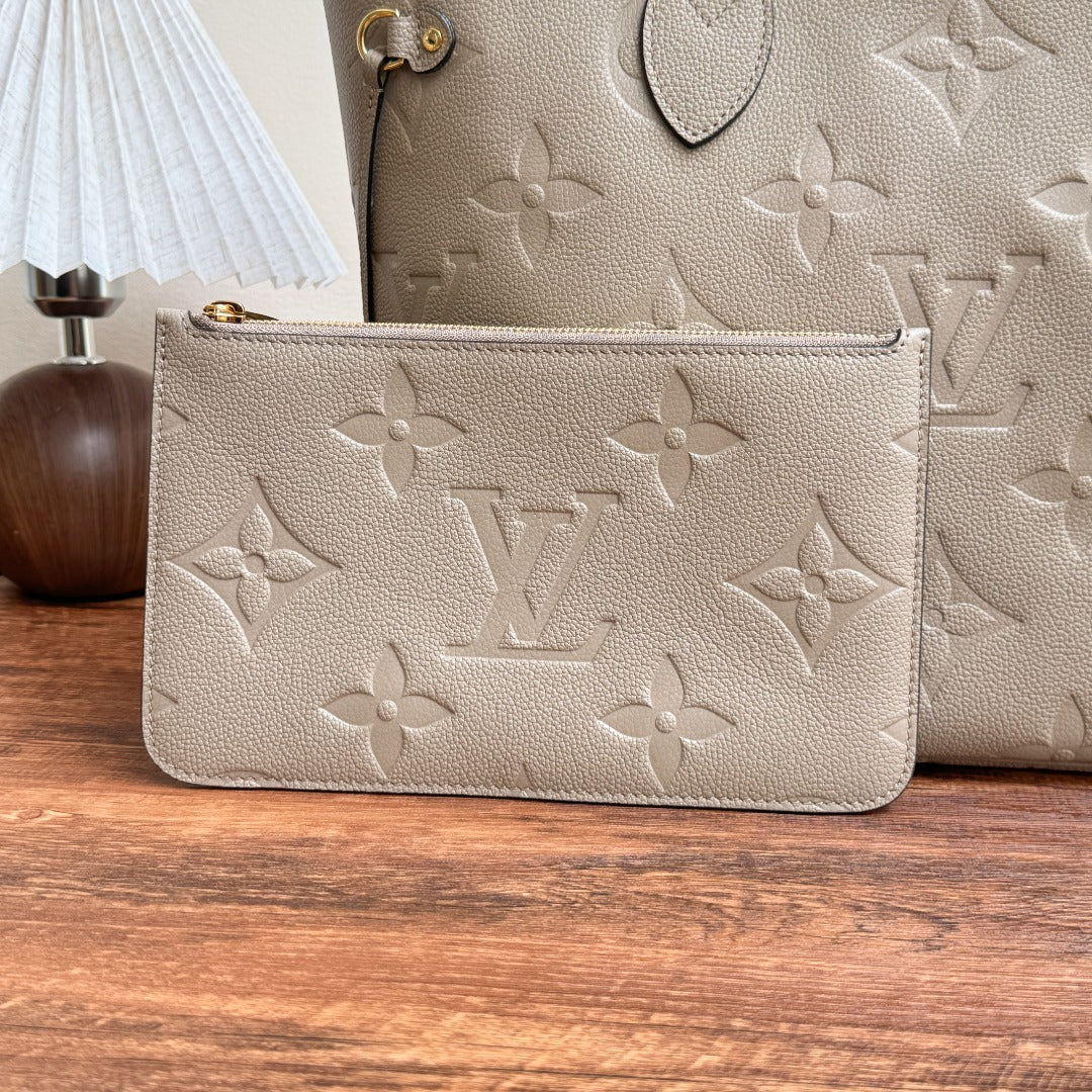 Neverfull MM Turtledove Empreinte Leather - Level X