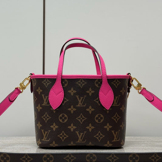 Neverfull Inside Out BB Pink Leather - Level 5