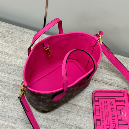 Neverfull Inside Out BB Pink Leather - Level 5