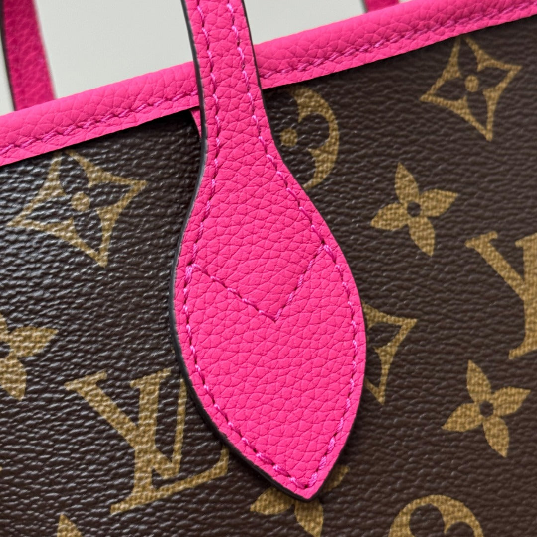 Neverfull Inside Out BB Pink Leather - Level 5