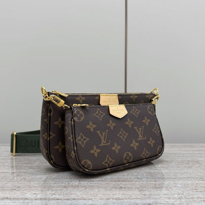 Green Strap Multi Pochette - Level X