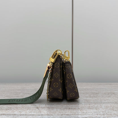 Green Strap Multi Pochette - Level X