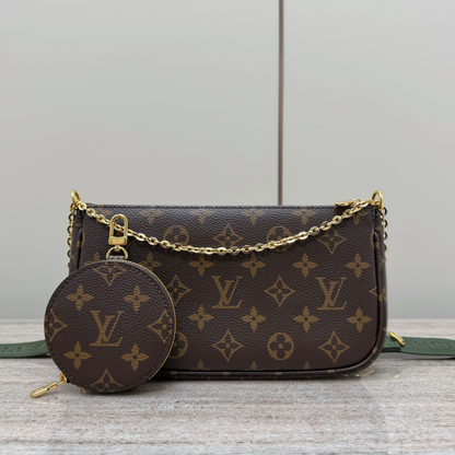 Green Strap Multi Pochette - Level X