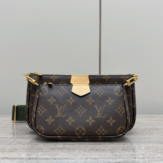 Green Strap Multi Pochette - Level X