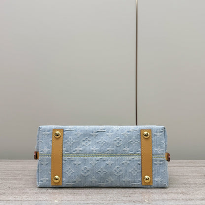Denim Carryall PM Hobo Bag - Level X