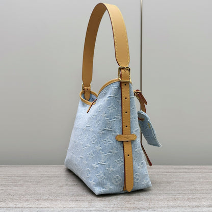 Denim Carryall PM Hobo Bag - Level X