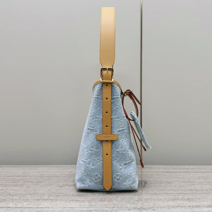 Denim Carryall PM Hobo Bag - Level X
