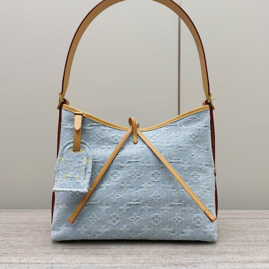 Denim Carryall PM Hobo Bag - Level X
