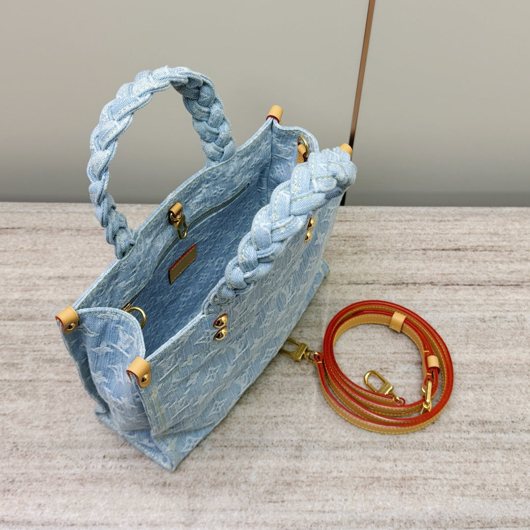 Denim Let Go PM Tote Bag - Level X